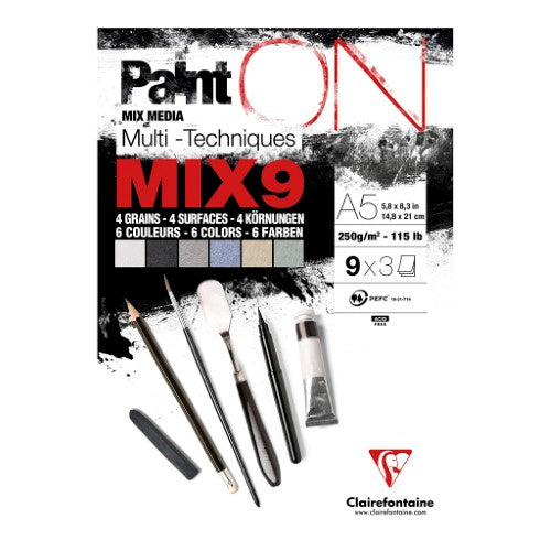 PaintON Pad MIX9 A5 27sh