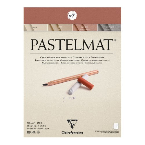 Pastelmat Pad No. 7 18x24cm 12sh