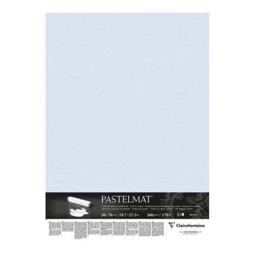 Pastelmat Paper 50x70cm Light Blue, Pack of 5