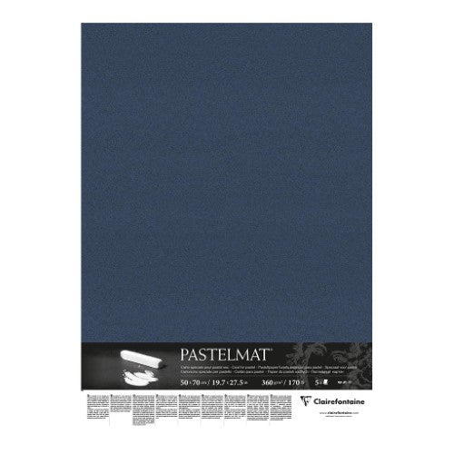 Pastelmat Paper 50x70cm Dark Blue, Pack of 5