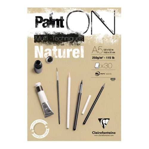 PaintON Pad Natural A5 30sh