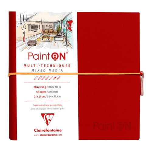 PaintON Stitchbook White 19x19cm 250g 32sh