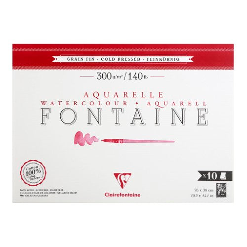 Fontaine Cold Pressed Pad 26x36cm 300g 10sh