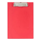 OSC Clipboard PVC Double A5 Red