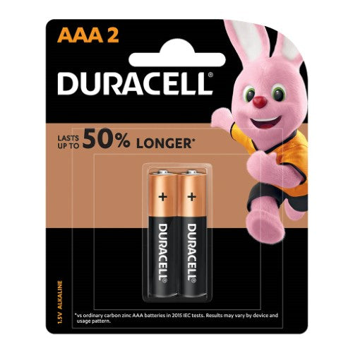 Duracell Coppertop Alkaline AAA Battery Pack of 2