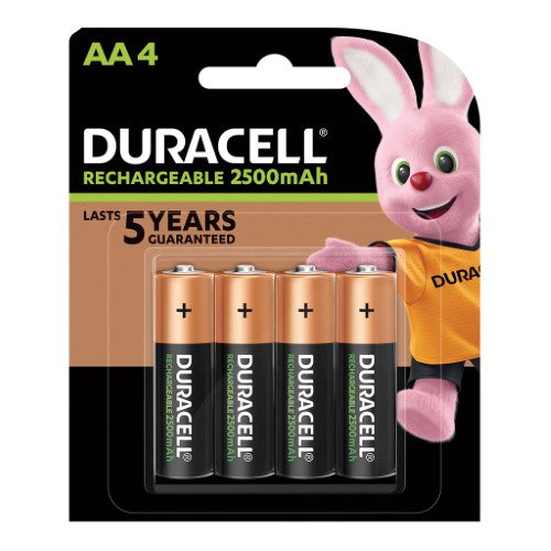 Duracell Rechargeable AA Battery Pack of 4