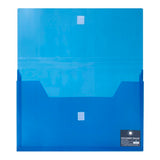 OSC Document Wallet FC Velcro Closure Blue