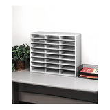 Bankers Box Literature Sorter 24 Compartment