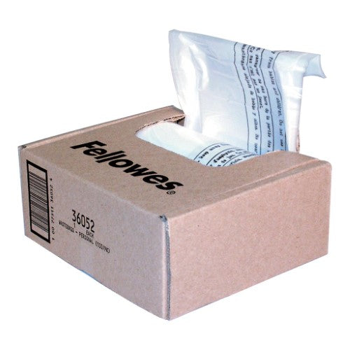 Fellowes Shredder Wastebags Home/SOHO 22-26L Pack 100