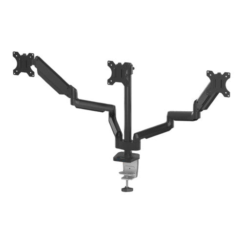 Fellowes Monitor Arm Platinum Triple