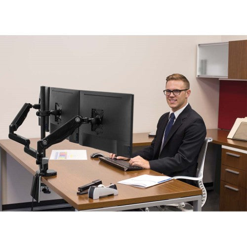 Fellowes Monitor Arm Platinum Triple