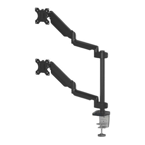 Fellowes Monitor Arm Platinum Dual Stacking