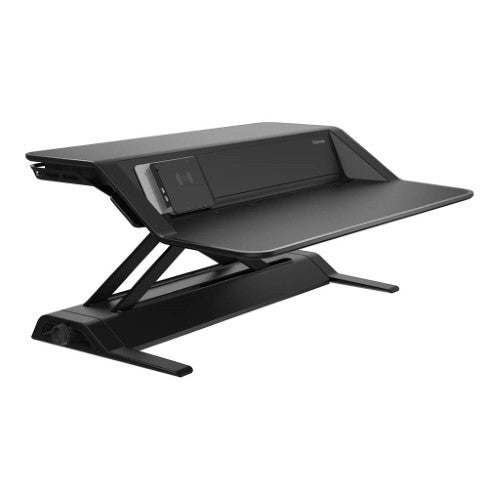 Fellowes Lotus DX Sit Stand Workstation Black