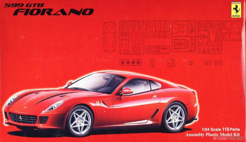 Plastic Kitsets - 1/24 Ferrari 599GTB w/etched