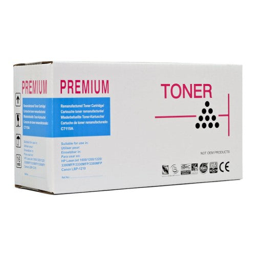 Icon Remanufactured HP C7115A Black Toner Cartridge