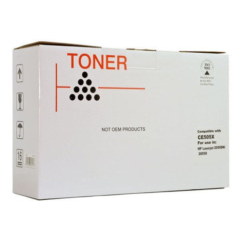 Icon Compatible HP CE505X/Canon CART319HY Black Toner Cartridge