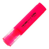 Icon Highlighter Chisel Tip Pink (Pack of 6)