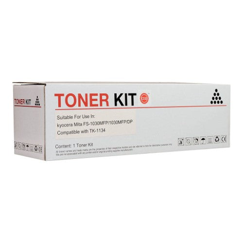 Icon Compatible Kyocera TK1134 Black Toner Cartridge