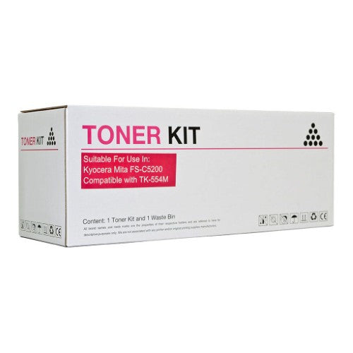 Icon Compatible Kyocera TK554 Magenta Toner Cartridge