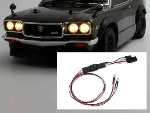 Kyosho Parts - LED lights Clear (2) Halogen