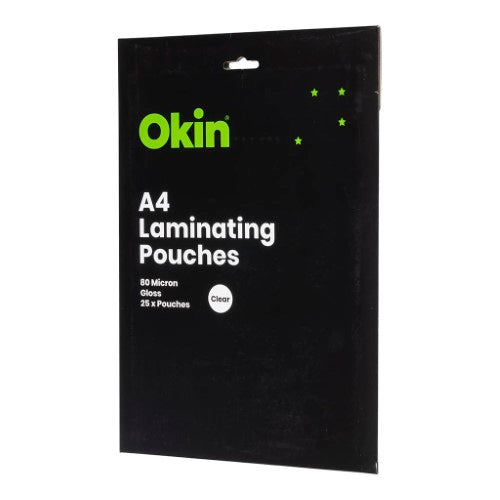 Icon Laminating Pouches A4 Gloss 80mic Pack 25