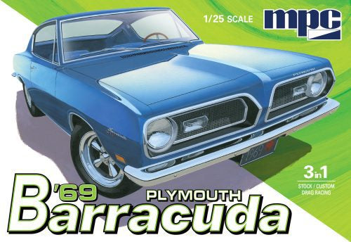 Plastic Kitsets - 1/25 '69 Plymouth Barracuda