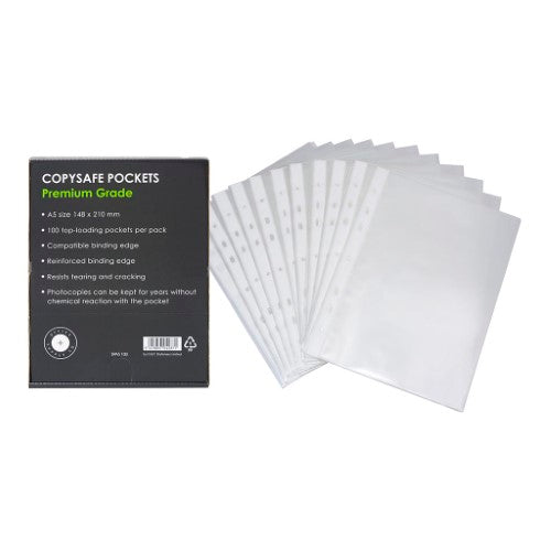 OSC Copysafe Pockets Premium A5 Pack 100