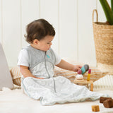 Love to Dream Sleep Bag Organic Lite 0.2 TOG - Clouds Grey - 18-36m