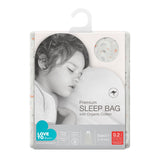 Love to Dream Sleep Bag Organic Lite 0.2 TOG - Clouds Grey - 18-36m