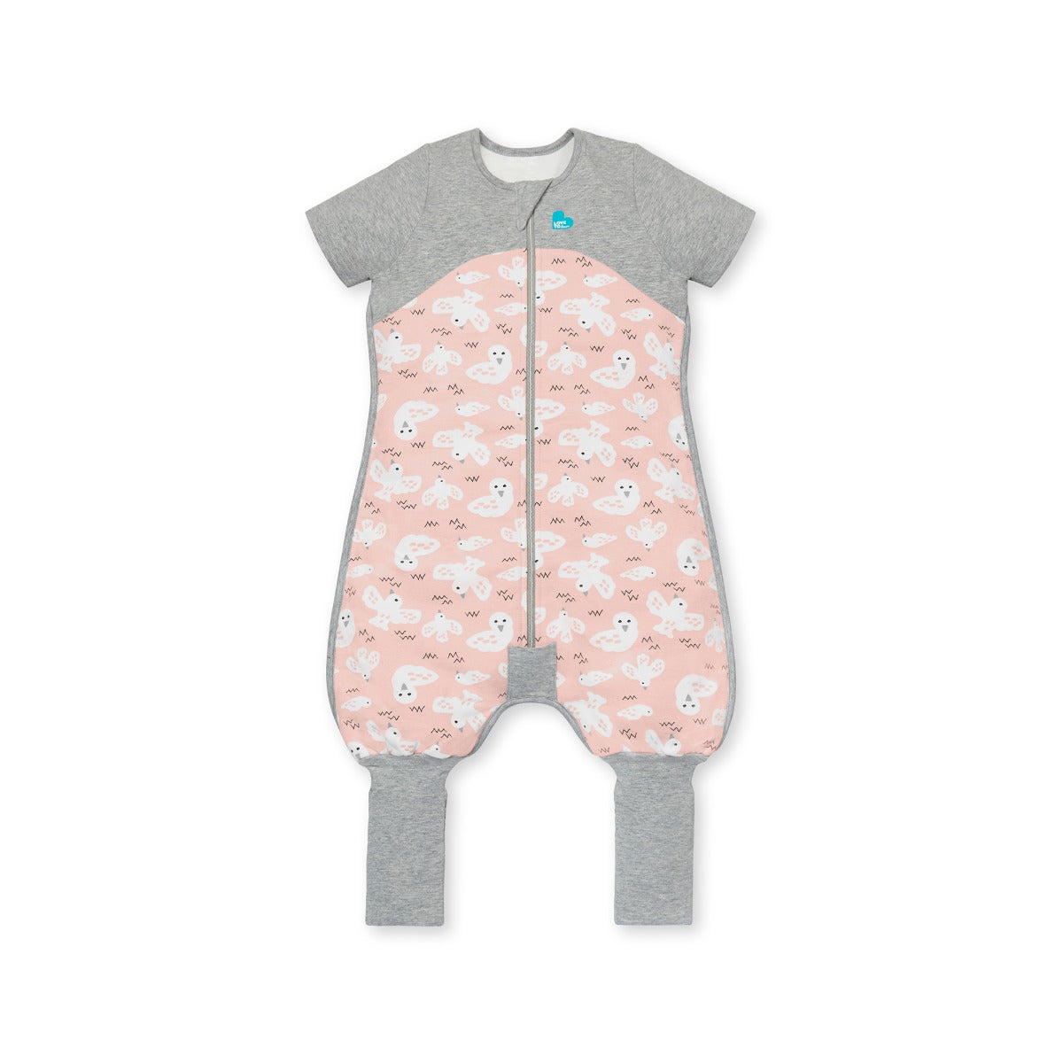 Love to DreamSleep Suit Organic 1.0 TOG - Dove Pink - 12-24M