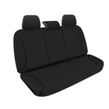 BLACK CANVAS REAR BENCH SEAT COVER AMAROK 2011 TO 2022 - TRADIES