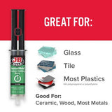 INSTANT WELD CLEAR INSTANT SETTING EPOXY 25ML - JB WELD