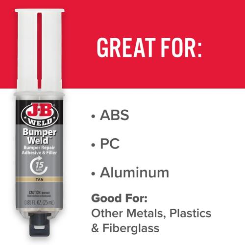 BUMPER WELD TAN REPAIR ADHESIVE & FILLER 25ML - JB WELD