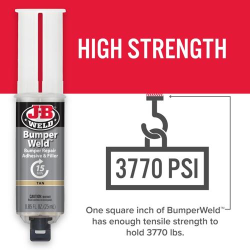 BUMPER WELD TAN REPAIR ADHESIVE & FILLER 25ML - JB WELD