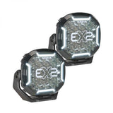 9IN EX2B BLACKOUT EDITION (PAIR) AMBER/WHITE POS LIGHTS - NARVA