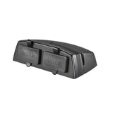 HEAVY DUTY TWIN SURFACE MOUNT 50A CONNECTORS GREY/RED - NARVA