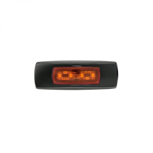 9-33V MDL68 LED FRONT MARKER AMBER 0.5M BLACK - NARVA