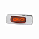9-33V MDL68 LED FRONT MARKER AMBER 0.5M CHROME - NARVA