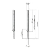 BRATECK Universal Sound Bar Wall Bracket Mount