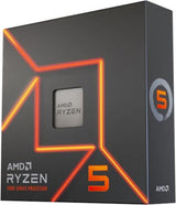 AMD Ryzen 5 7600X 6 Core/12 Thread AM5 CPU No Fan