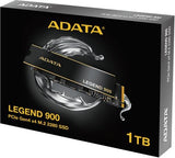 ADATA Legend 900 Pro PCIe4 M.2 2280 QLC SSD 1TB 5yr wty