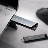 ADATA UE800 Retractable USB3.2 Gen 2 Type-C 128GB External SSD 5yr wty