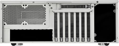 SilverStone FLP01W Retro-inspired HTPC ATX Case - White