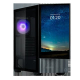 Zalman Z10 DS Black ATX Mid Tower Case 1x120mm ARGB with LCD screen