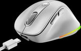 Genius Ergo 9000S Pro Silent Ergo Mouse - White