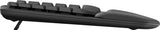 Logitech Wave Keys Wireless Ergo Keyboard - Black