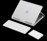 Logitech Casa Pop-Up Laptop Desk - White