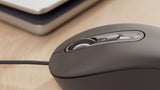 Logitech M520 Wired USB-C Mouse for business - Graphite
