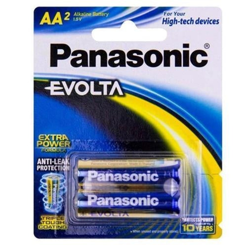 Panasonic Evolta AA Alkaline Battery 2 Pack