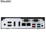 Shuttle DH770 LGA1700 DDR5 M.2 Slim Barebones PC 2GbE